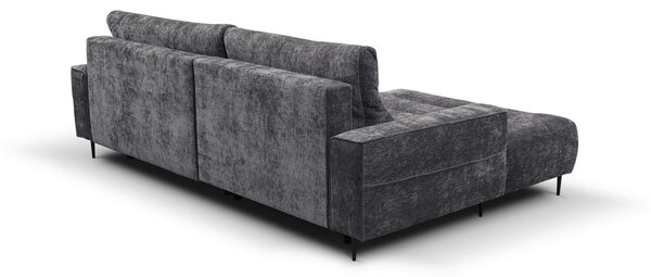 ROHOVÁ SEDAČKA, textil, sivá MID.YOU - Sedačky, Online Only