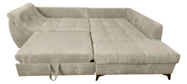 ROHOVÁ SEDAČKA, textil, béžová P & B - Sedačky, Online Only