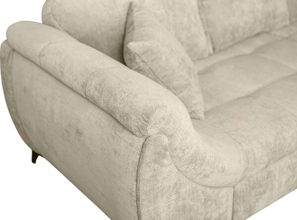 ROHOVÁ SEDAČKA, textil, béžová P & B - Sedačky, Online Only