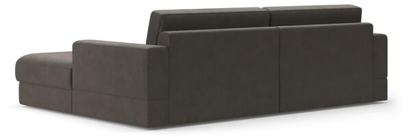 ROHOVÁ SEDAČKA, textil, grafitová Sit & More - Sedačky, Online Only