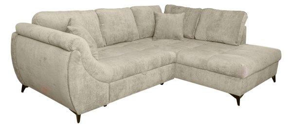 ROHOVÁ SEDAČKA, textil, béžová P & B - Sedačky, Online Only