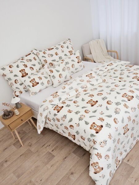 Obliečky mikroplyš Exclusive - Lesní kamaráti
