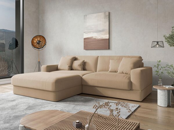 ROHOVÁ SEDAČKA, textil, piesková Sit & More - Sedačky, Online Only