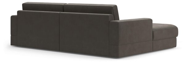 ROHOVÁ SEDAČKA, textil, grafitová Sit & More - Sedačky, Online Only