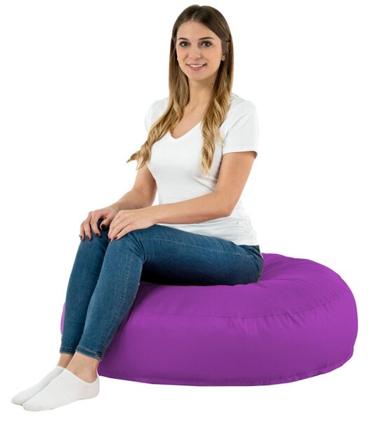 Vankúš na sedenie MONACO fialový nylon