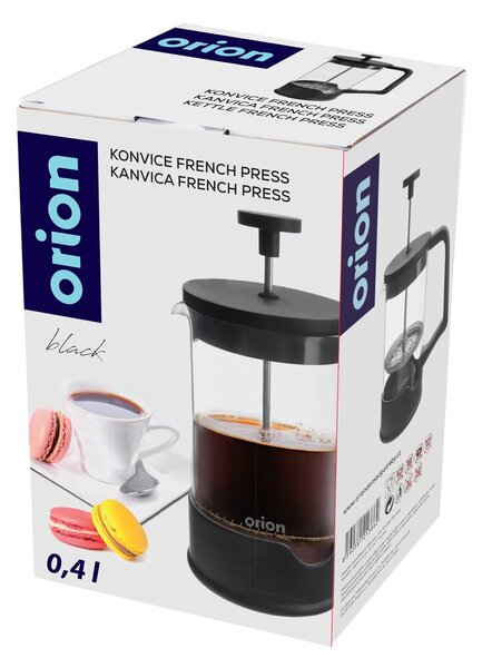 Kanvička french press BLACK 0,4 l