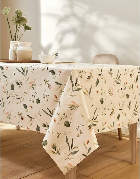 Voskovaný obrus s potlačou Floral