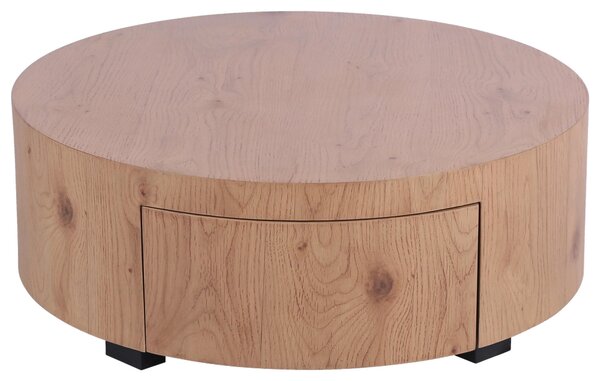 KONFERENČNÝ STOLÍK, farba duba, drevo, kompozitné drevo, 80/80/30 cm Stylife - Stolíky do obývačky