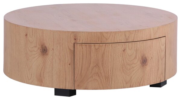 KONFERENČNÝ STOLÍK, farba duba, drevo, kompozitné drevo, 80/80/30 cm Stylife - Stolíky do obývačky