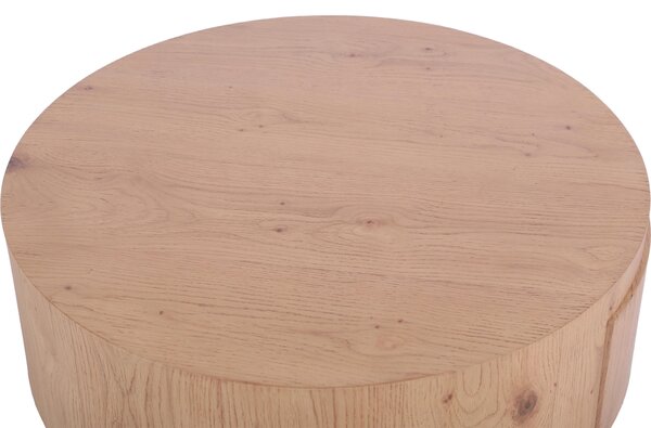 KONFERENČNÝ STOLÍK, farba duba, drevo, kompozitné drevo, 80/80/30 cm Stylife - Stolíky do obývačky