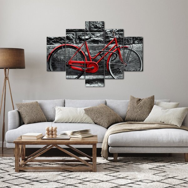 Obraz - Historický bicykel (150x105 cm)
