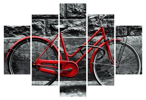 Obraz - Historický bicykel (150x105 cm)