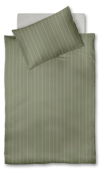 POSTEĽNÁ BIELIZEŇ, flanel, šalviovozelená, 140/200 cm Fleuresse - Obliečky & plachty