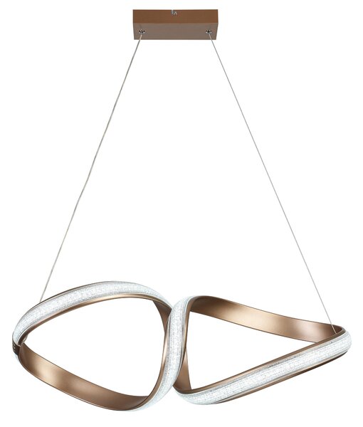 ZÁVESNÉ LED SVIETIDLO, 71/27/150 cm Novel - Interiérové svietidlá
