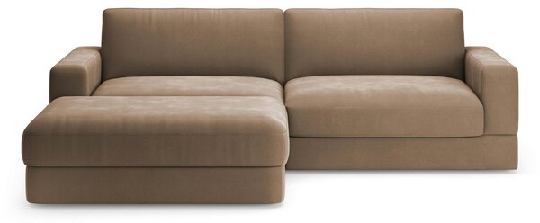ROHOVÁ SEDAČKA, textil, hnedá Sit & More - Sedačky, Online Only