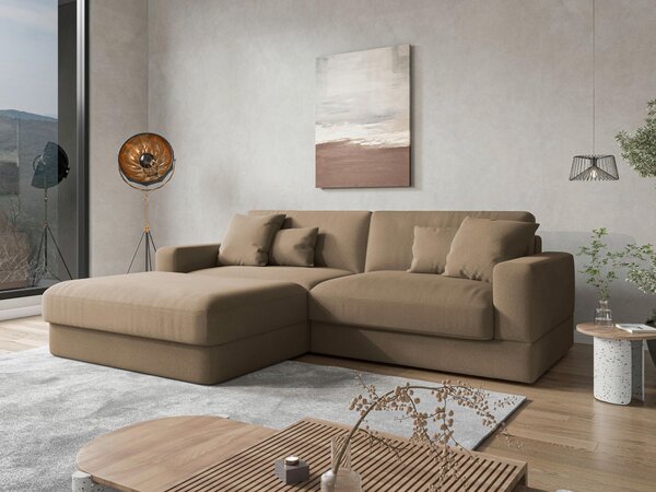 ROHOVÁ SEDAČKA, textil, hnedá Sit & More - Sedačky, Online Only