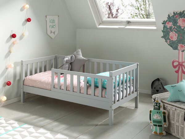 POSTEĽ PRE DETI A MLÁDEŽ, 70/140 cm sivá MID.YOU - Detské izby, Online Only
