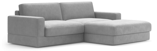 ROHOVÁ SEDAČKA, textil, sivá Sit & More - Sedačky, Online Only
