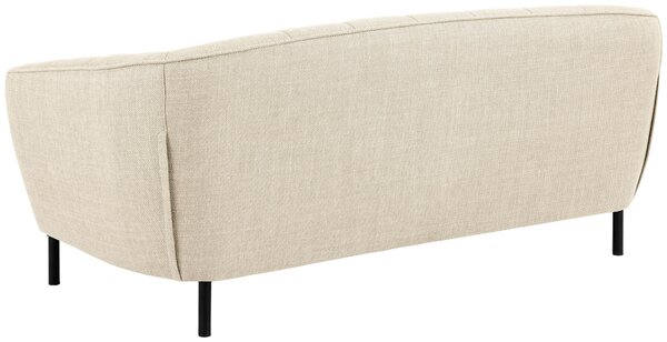 TROJMIESTNA POHOVKA, textil, krémová MID.YOU - Sedačky, Online Only