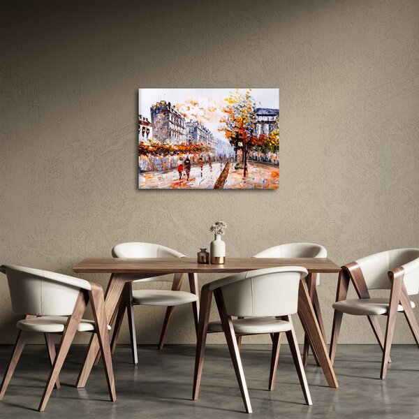 Obraz - Život v meste (70x50 cm)