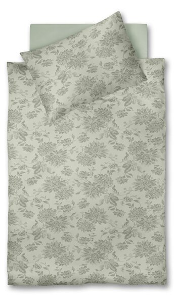 POSTEĽNÁ BIELIZEŇ, flanel, olivovozelená, 140/200 cm Fleuresse - Obliečky & plachty