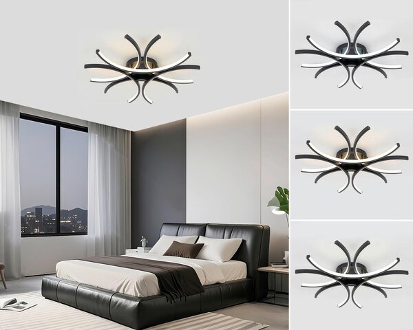 STROPNÉ LED SVIETIDLO, 99,9/118 cm Novel - Interiérové svietidlá