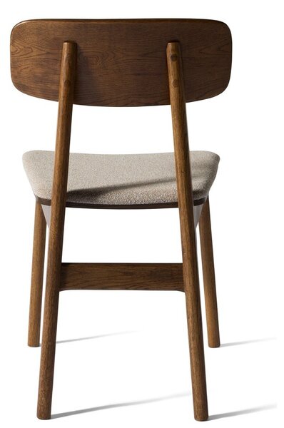 Hnedá jedálenská stolička Livo – Unique Furniture