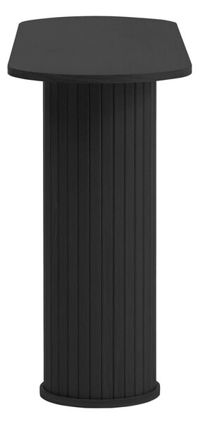 Čierny konzolový stolík 40x130 cm Nola – Unique Furniture