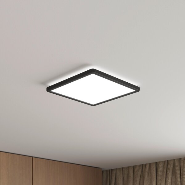 STROPNÉ LED SVIETIDLO, 29,3/29,3/2,8 cm Novel - Interiérové svietidlá