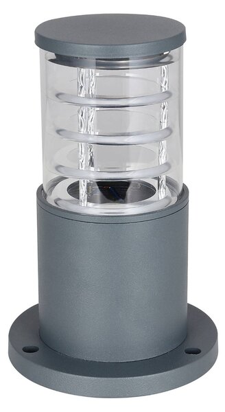 Maytoni Lišta Bronx light, sivá, Hliník / sivá / zinok, Hliník, Moderný, Vonkajčie stĺpové osvetlenie