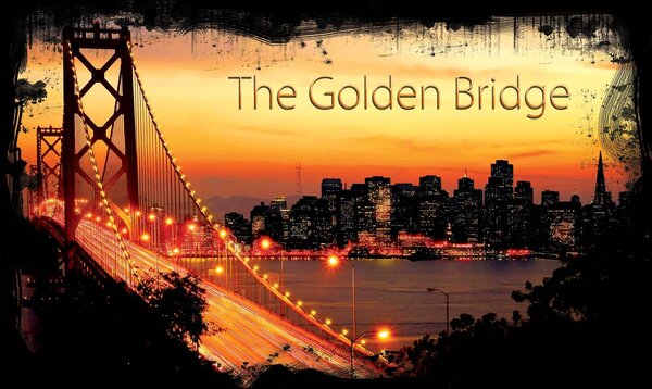 Fototapeta - Golden Gate Bridge (152,5x104 cm)
