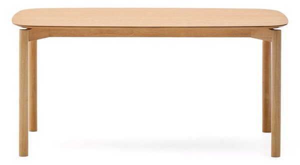 Jedálenský stôl v dekore jaseňa 90x160 cm Indara – Kave Home