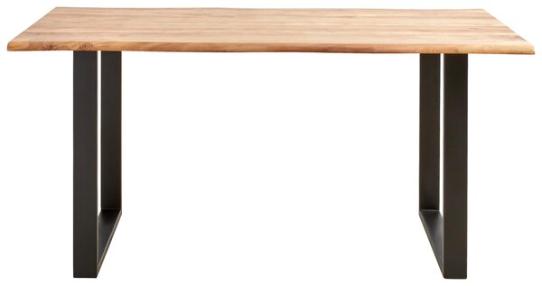 JEDÁLENSKÝ STÔL, akácia, čierna, farba akácie, 200/100/76 cm P & B - Online Only jedálne, Online Only