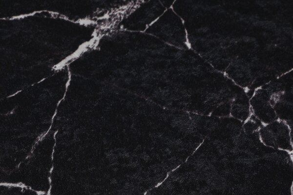 ASIR Kúpeľňová predložka MARBLE čierna biela 3 ks