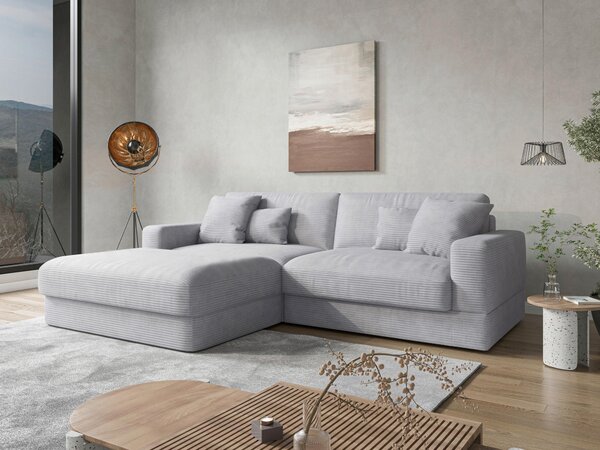 ROHOVÁ SEDAČKA, textil, strieborná Sit & More - Sedačky, Online Only