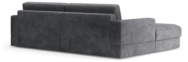 ROHOVÁ SEDAČKA, textil, sivá Sit & More - Sedačky, Online Only