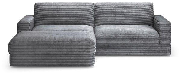 ROHOVÁ SEDAČKA, textil, sivá Sit & More - Sedačky, Online Only