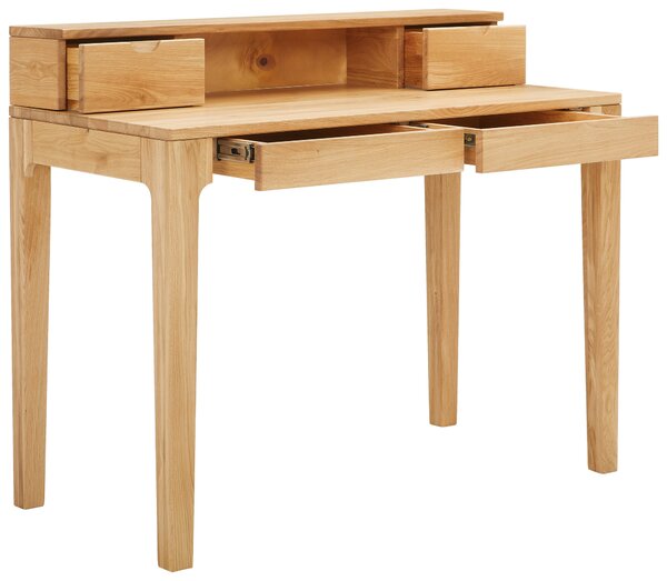 PÍSACÍ STÔL, farba duba, 110/55-91/76 cm Boxxx - Online Only kancelárie, Online Only