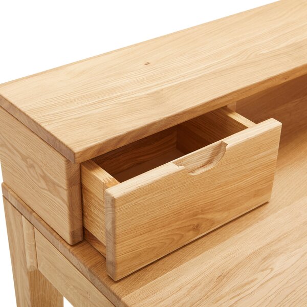 PÍSACÍ STÔL, farba duba, 110/55-91/76 cm Boxxx - Online Only kancelárie, Online Only