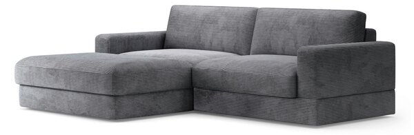 ROHOVÁ SEDAČKA, textil, sivá Sit & More - Sedačky, Online Only