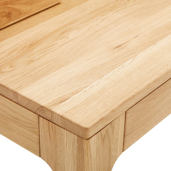 PÍSACÍ STÔL, farba duba, 110/55-91/76 cm Boxxx - Online Only kancelárie, Online Only