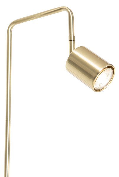 Moderná stojaca lampa mosadz nastaviteľná - Java