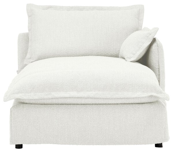 ROHOVÁ SEDAČKA, textil, biela Livetastic - Sedačky, Online Only