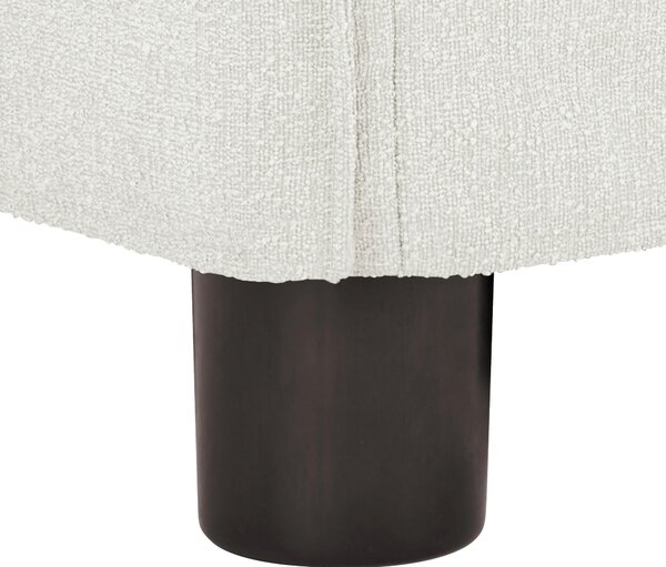 ROHOVÁ SEDAČKA, textil, biela Livetastic - Sedačky, Online Only
