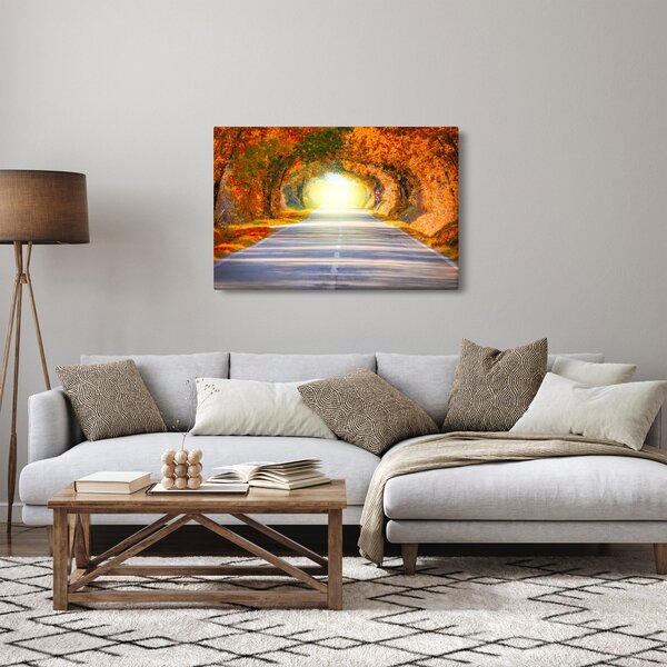 Obraz - Brána z korún stromov (90x60 cm)