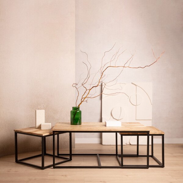 Set troch konferenčných stolíkov MAYA ALL 837444
