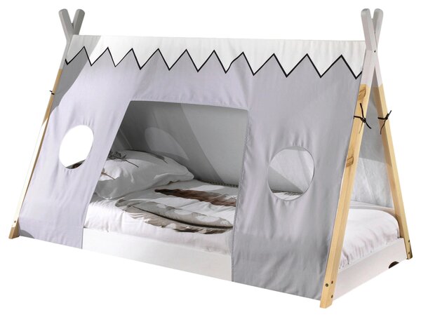 DOMČEKOVÁ POSTEĽ, 90/200 cm prírodná farba, biela MID.YOU - Detské izby, Online Only