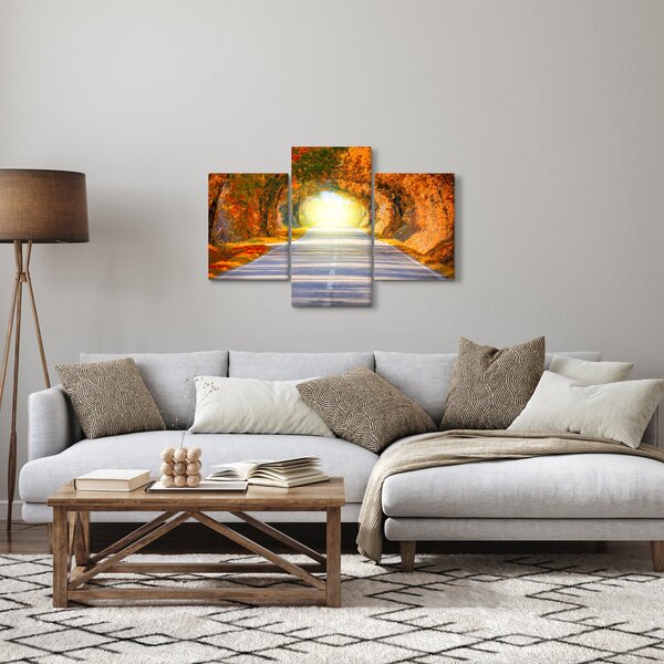 Obraz - Brána z korún stromov (90x60 cm)