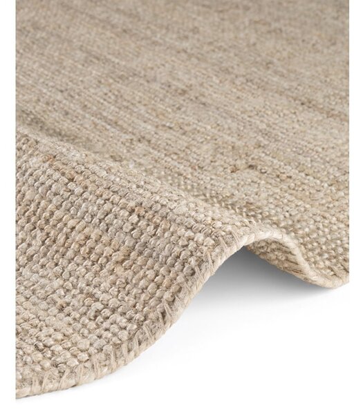 Krémový jutový okrúhly koberec ø 160 cm Bouclé Jaipur – Hanse Home