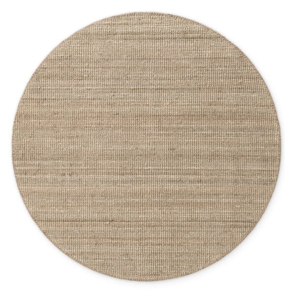 Jutový okrúhly koberec taupe ø 160 cm Bouclé Jaipur – Hanse Home